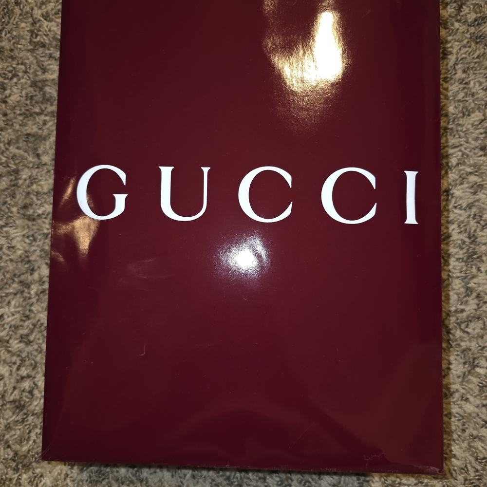 Gucci Deep Red Gift Bag